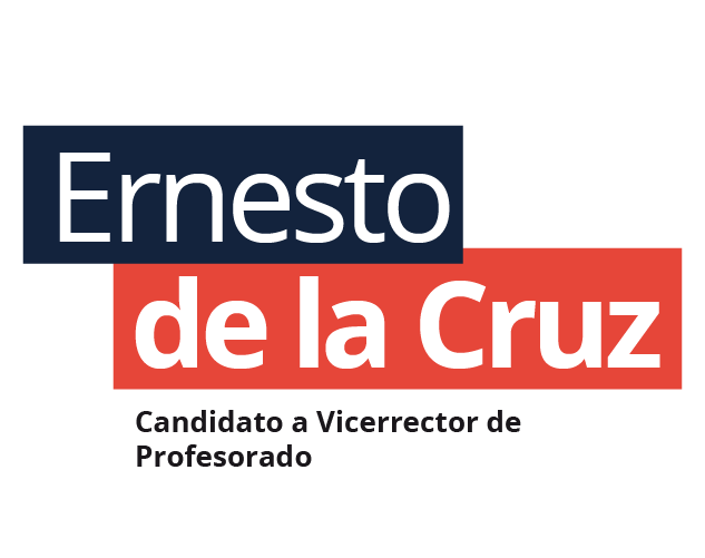 Ernesto de la Cruz. CANDIDATO A VICERRECTOR DE PROFESORADO de la Universidad de Murcia