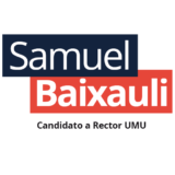 Samuel Baixauil. Candidato a rector de la Universidad de Murcia