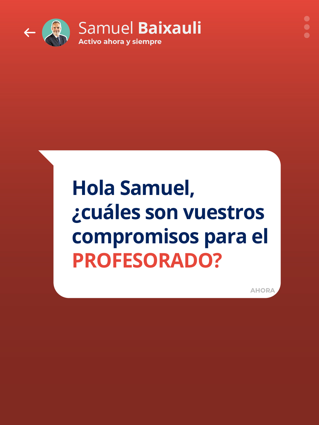 Compromisos Profesorado