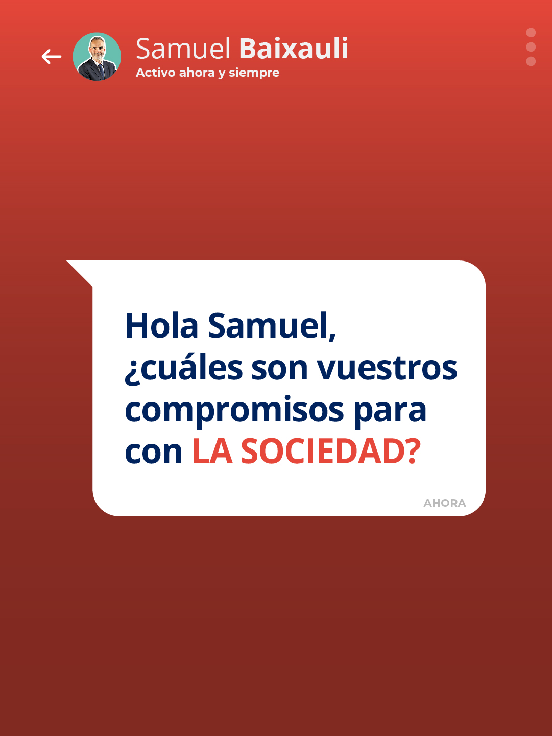 Compromisos sociedad