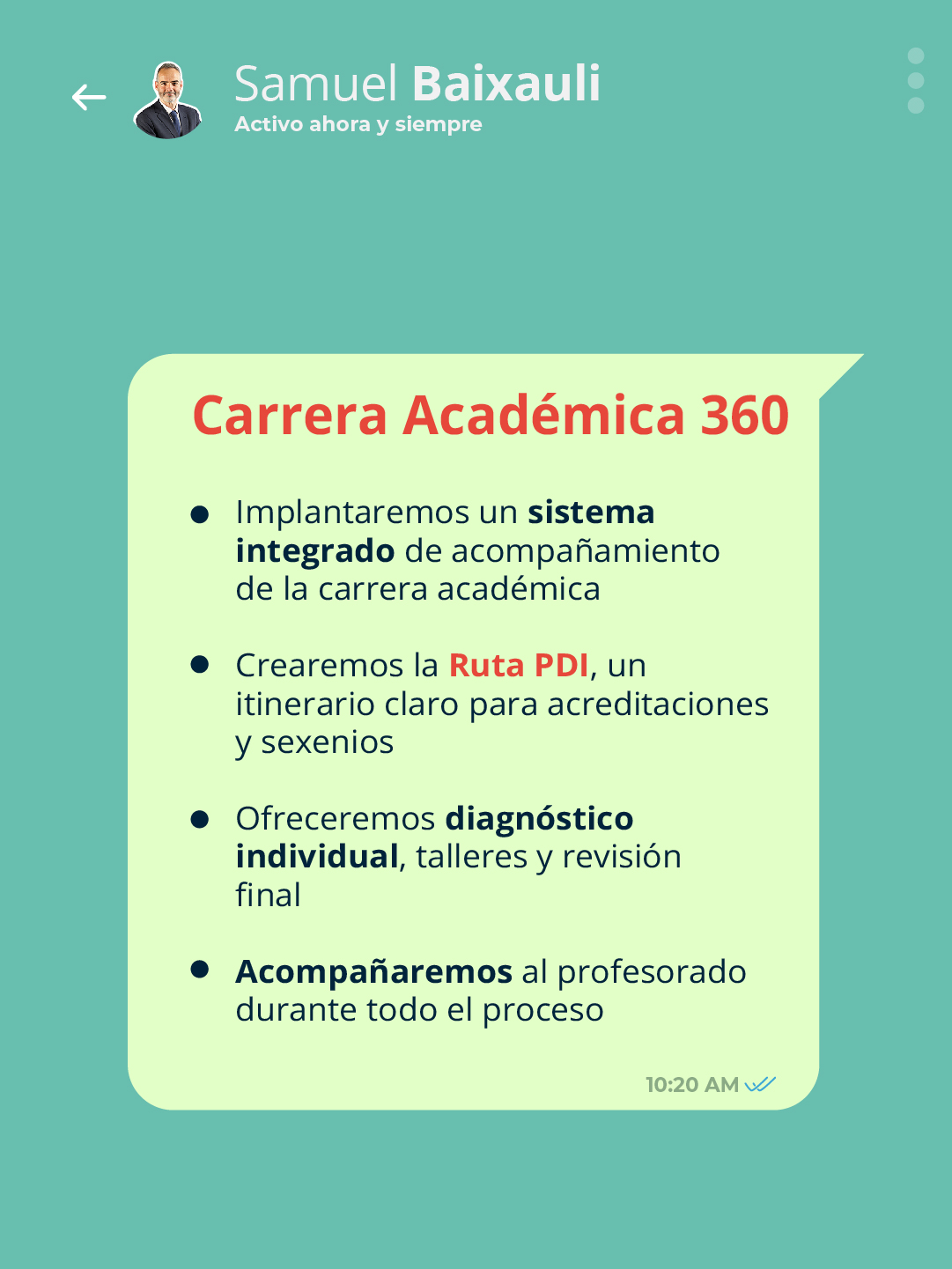 Carrera Académica 360