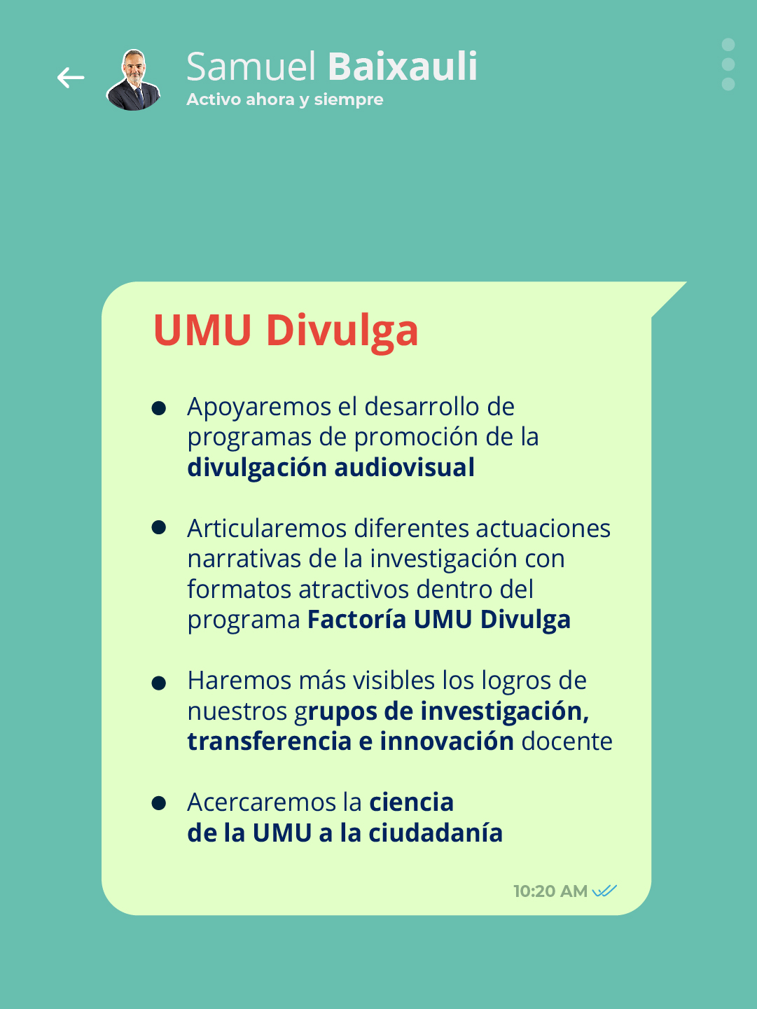 UMU Divulga