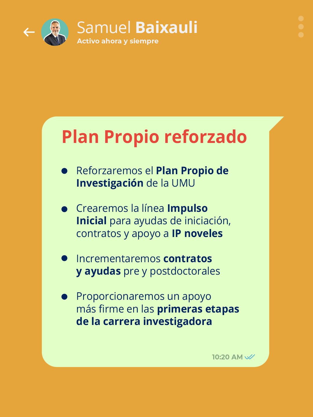 Plan Propio Reforzado
