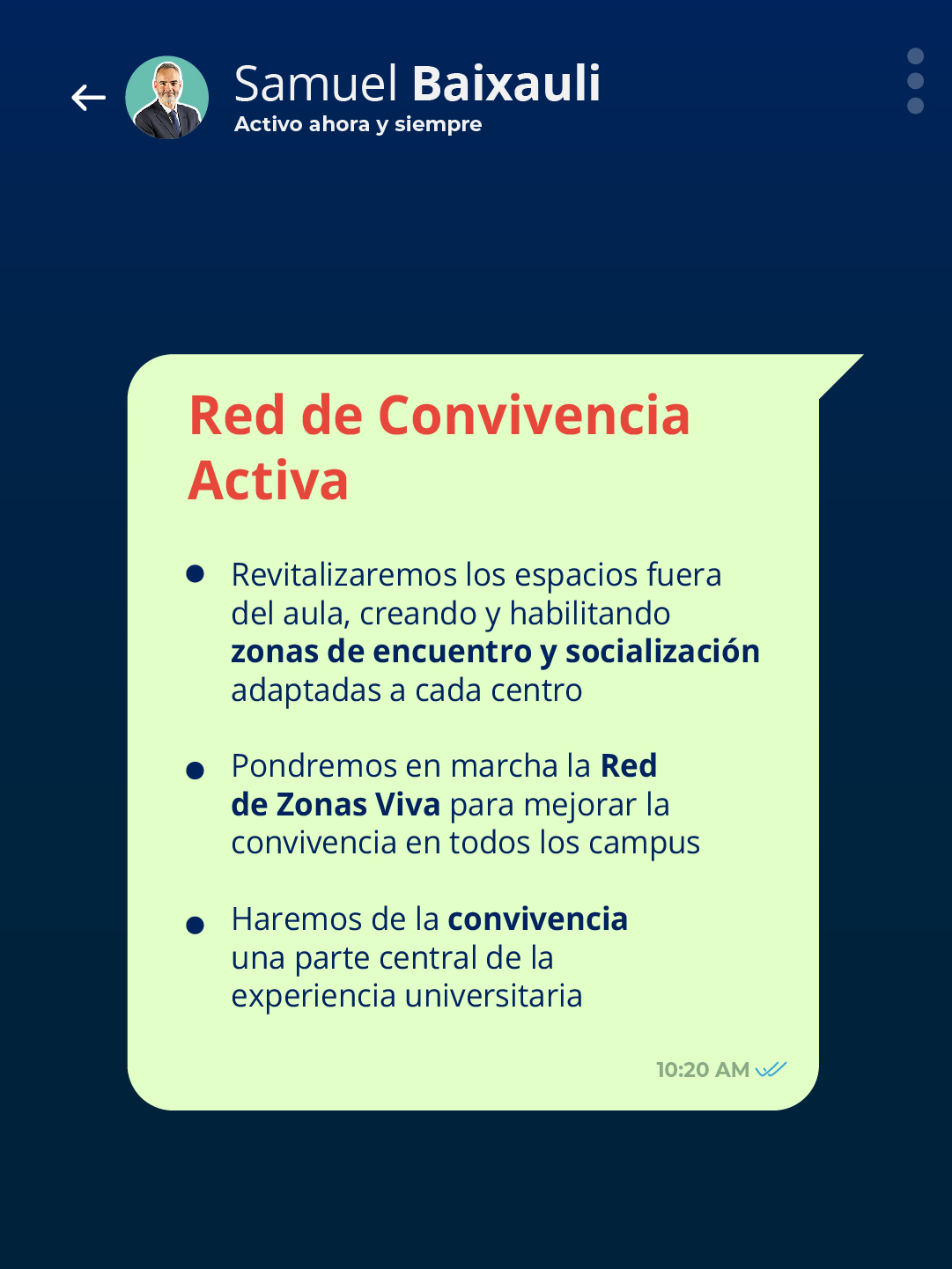 Red de convivencia activa