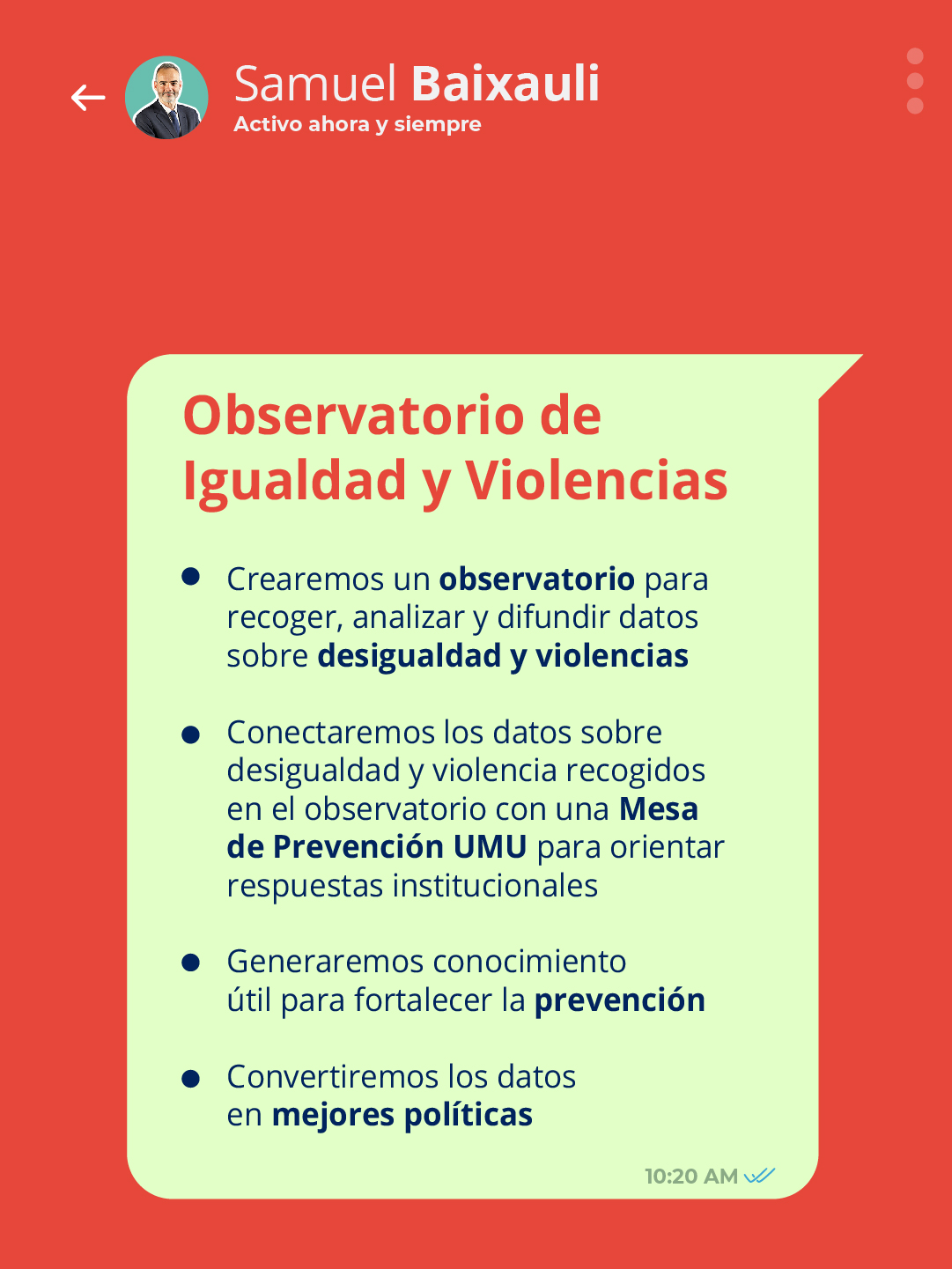 Observatorio de Igualdad y Violencias