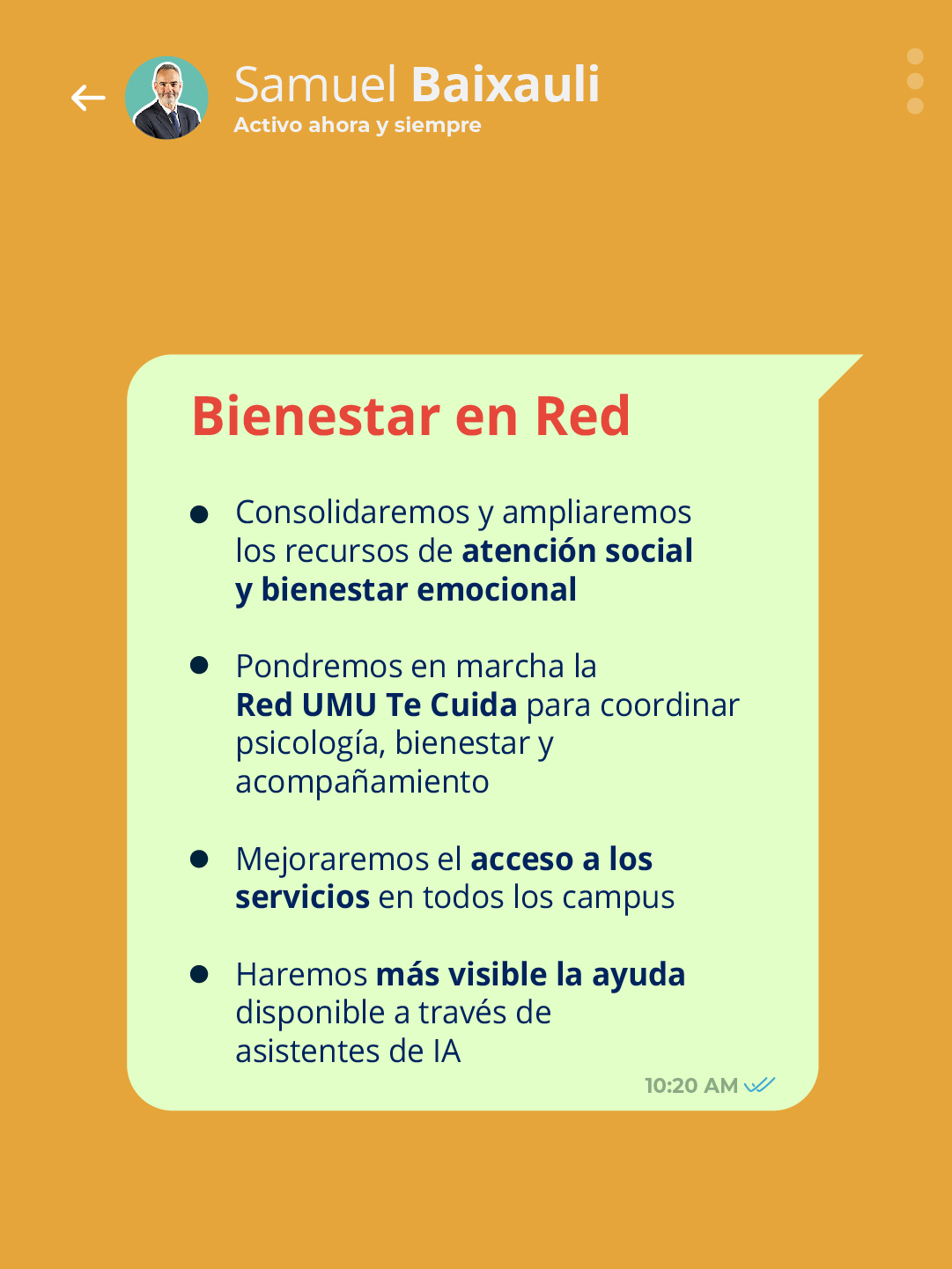 Bienestar en red
