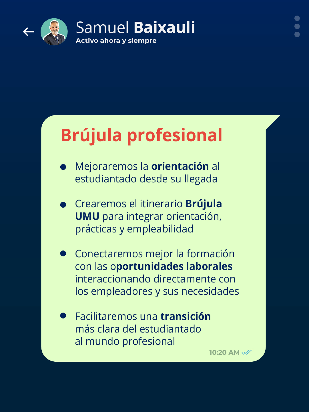 Brújula profesional